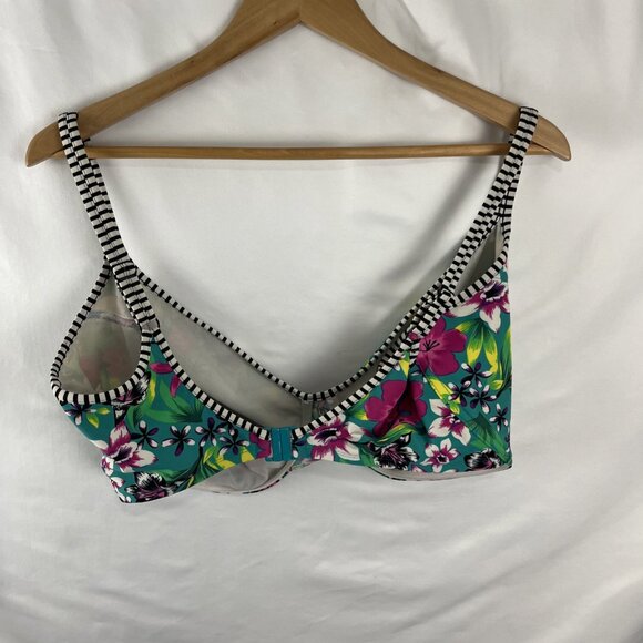 Panache Tropical Floral Bikini Women's Size 36N Top and XXL Bottoms - Picture 6 of 16